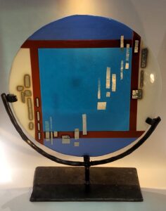 Reactive #7 platter, 15" diameter